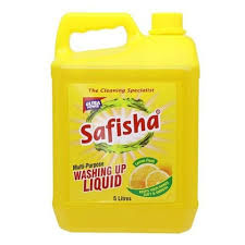 Safisha Washing Up Liquid Lemon 5Lts
